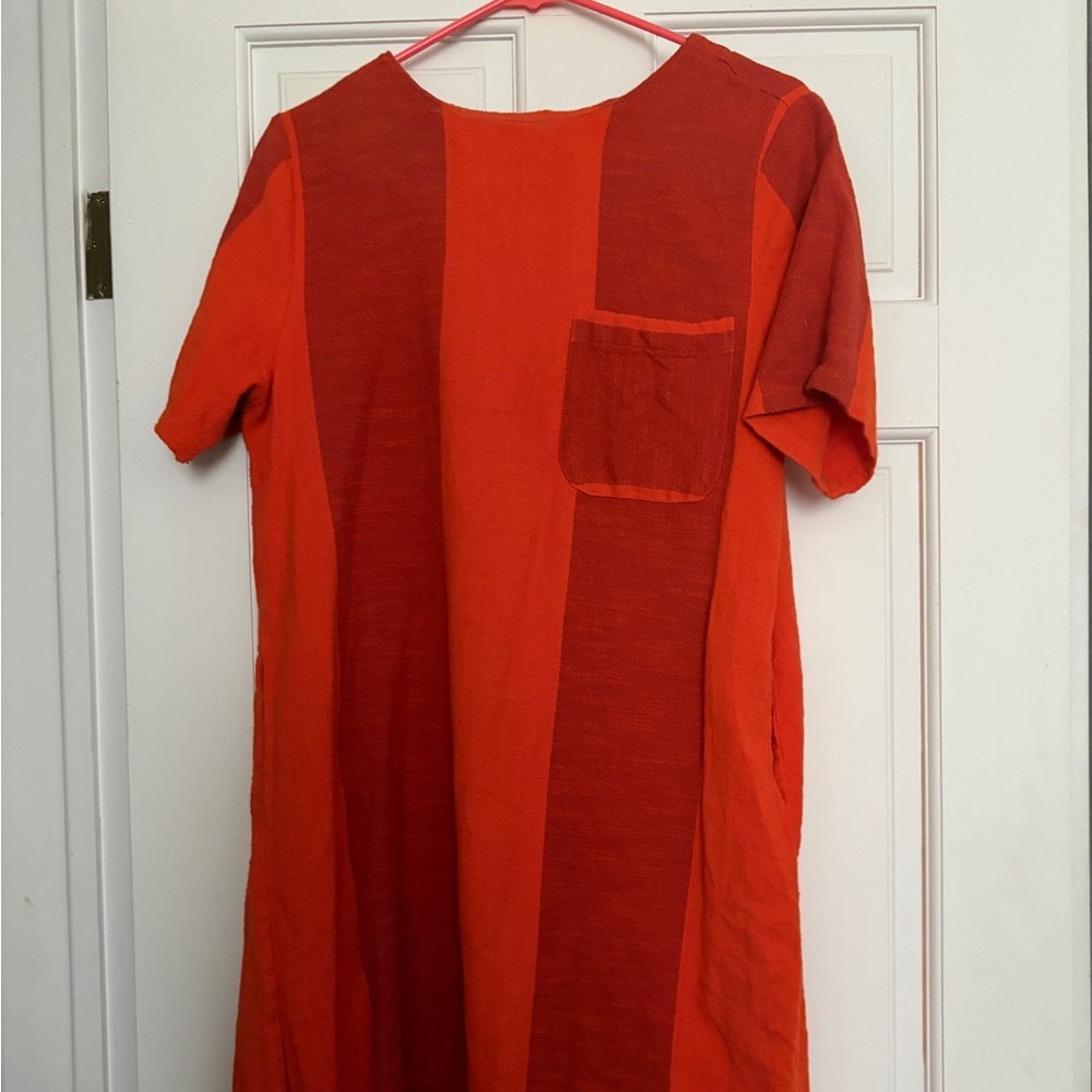 Ace & Jig Maxi Eddie Dress in Tomato